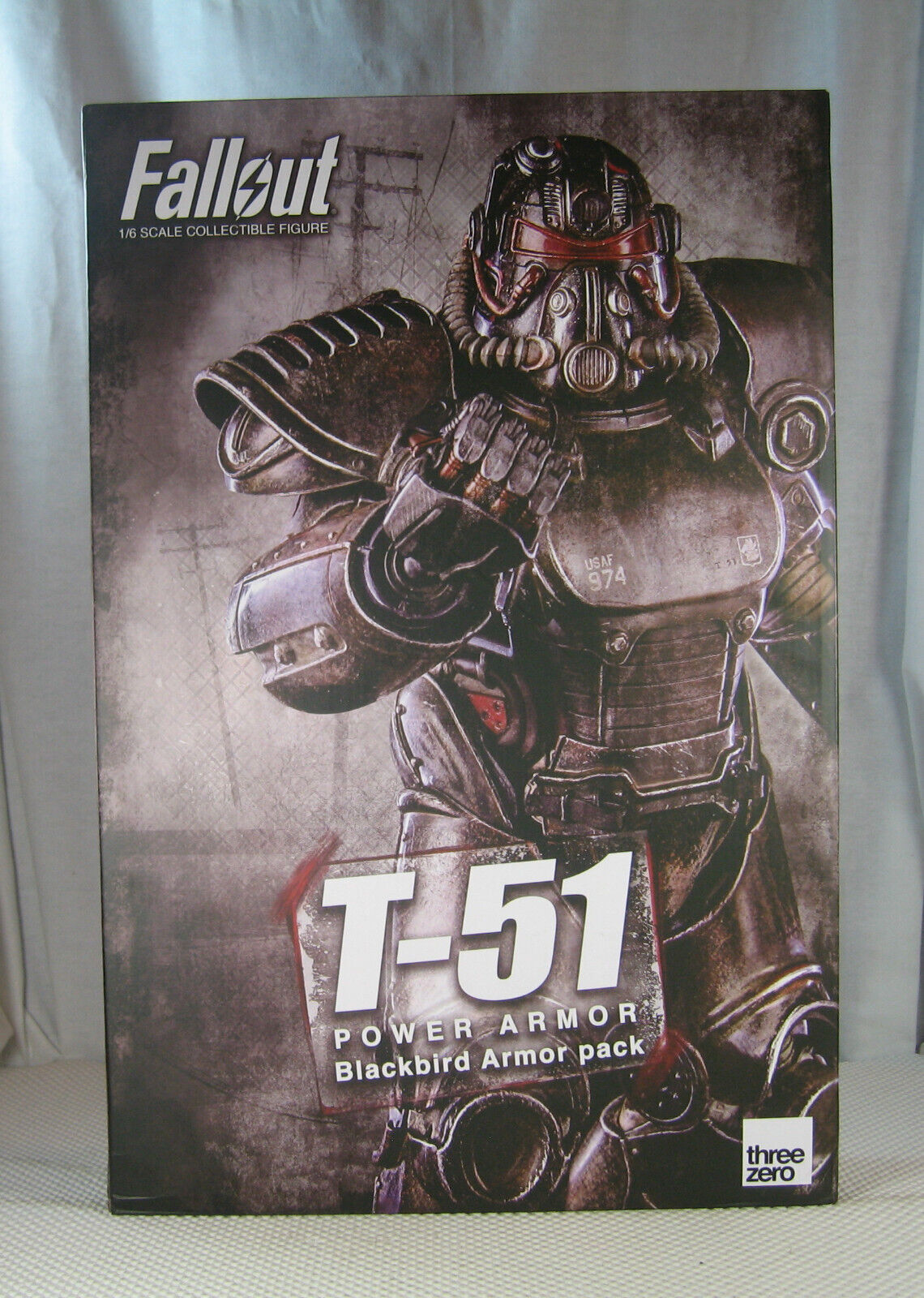 Threezero Fallout T 51 Blackbird Power Armor Pack 3z0179 New Sealed Sunshine Comics