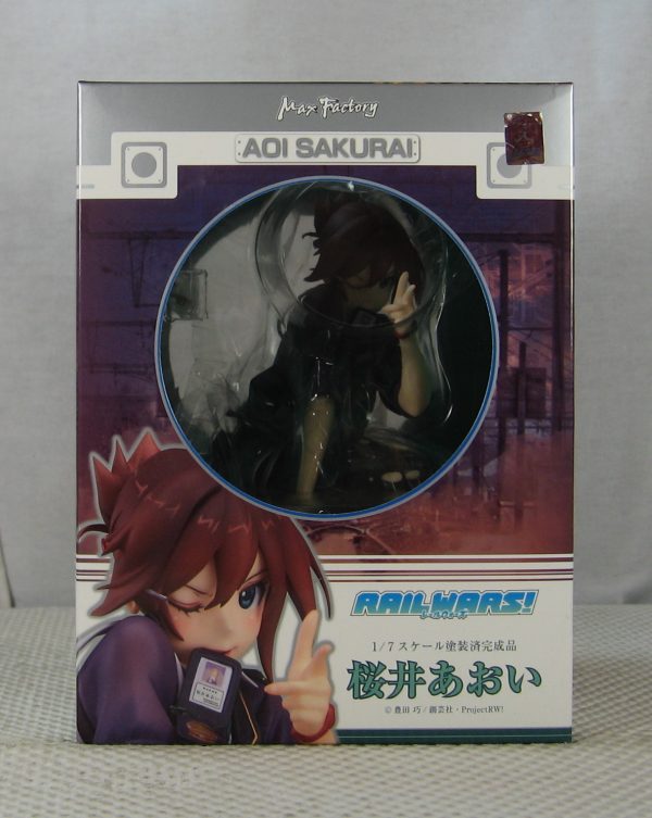 Rail Wars Aoi Sakurai 1/7 Figure Max Factory NEW SEALED - Image 3