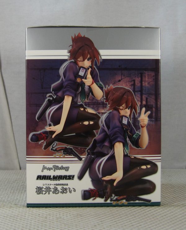 Rail Wars Aoi Sakurai 1/7 Figure Max Factory NEW SEALED - Image 4