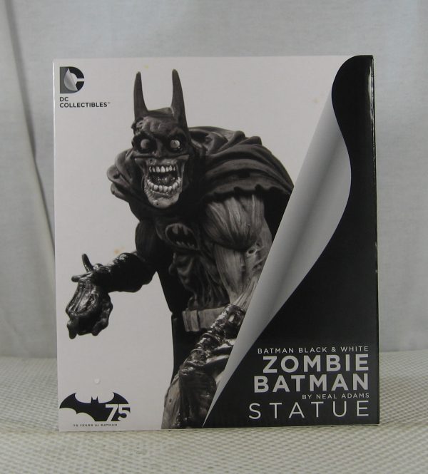 Batman Black and White Zombie Batman Statue by Neal Adams Erick Sosa NEW SEALED - Image 2