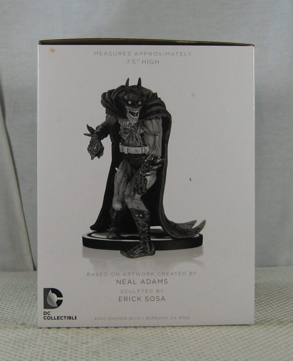 Batman Black and White Zombie Batman Statue by Neal Adams Erick Sosa NEW SEALED - Image 5