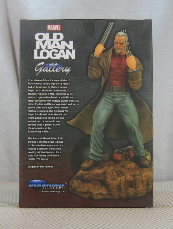 Old Man Logan PVC Figure Marvel Gallery Diamond Select Toys NEW SEALED - Image 5