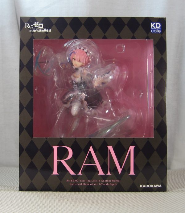 Re:ZERO Starting Life in Another World RAM 1/7 Battle with Roswaal Figure SEALED - Image 4