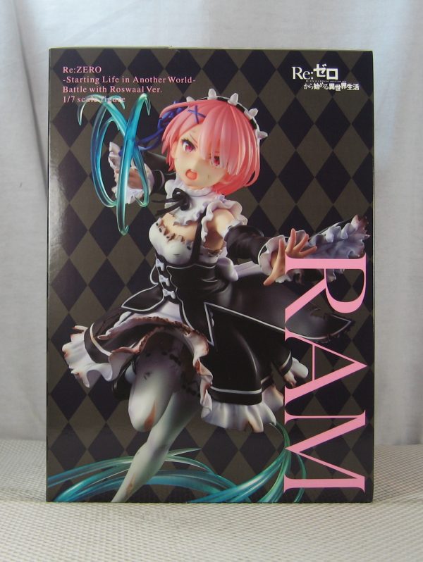 Re:ZERO Starting Life in Another World RAM 1/7 Battle with Roswaal Figure SEALED - Image 7