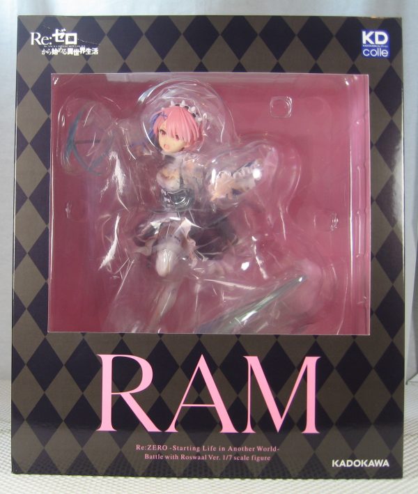 Re:ZERO Starting Life in Another World RAM 1/7 Battle with Roswaal Figure SEALED - Image 10