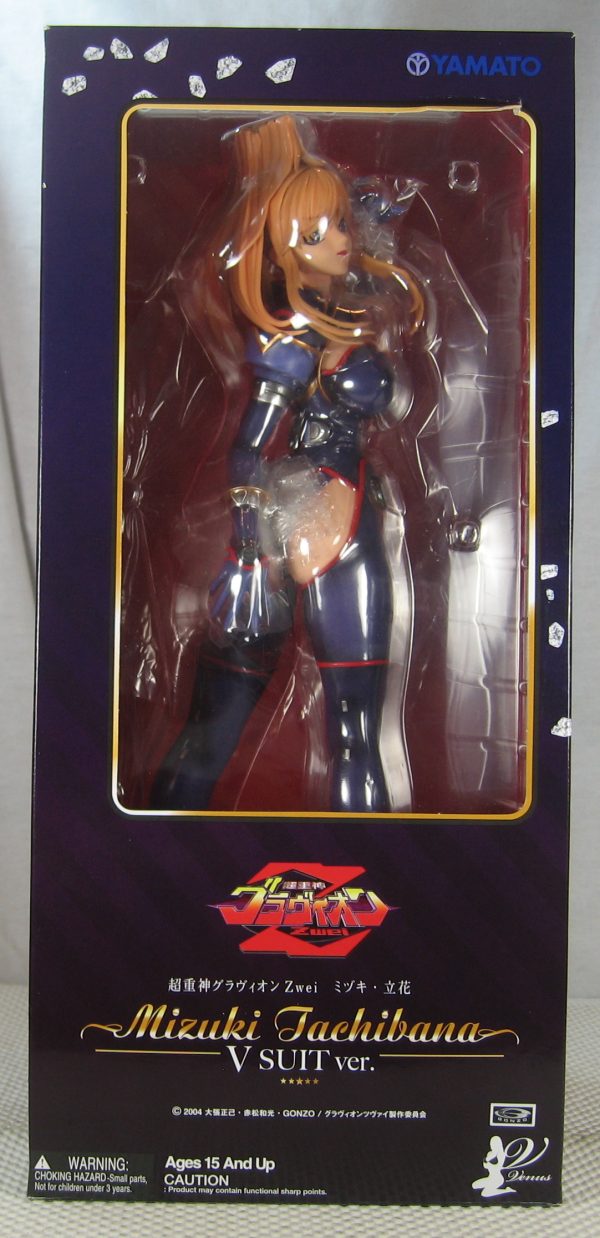 Chojushin Gravion Mizuki Tachibane 1/4.5 Figure V Suit Yamato Venus NEW SEALED - Image 11