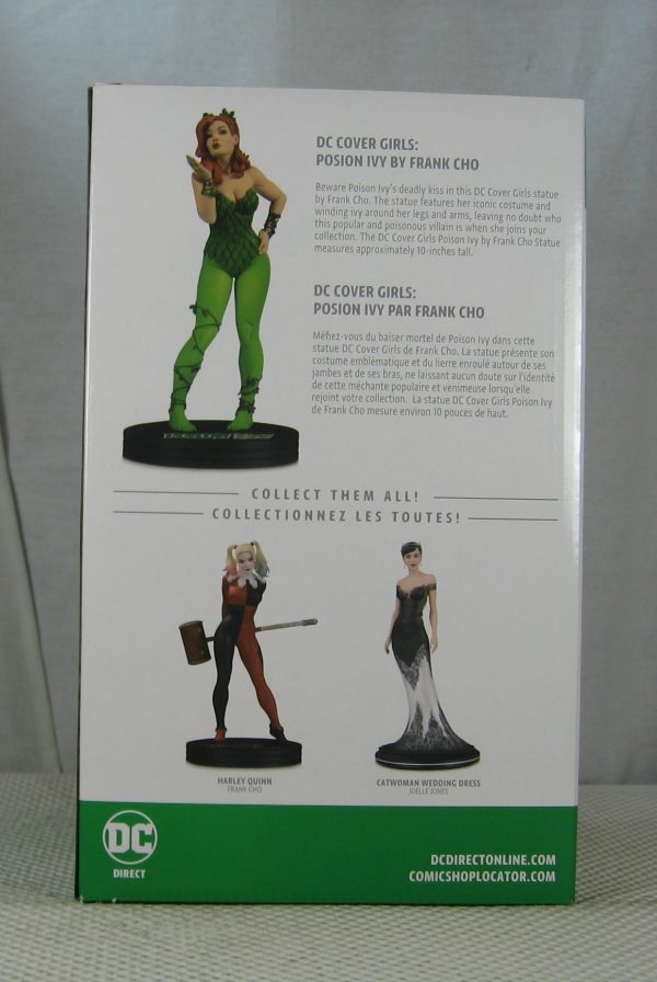 Poison Ivy Statue Cover Girls of the DC Universe Frank Cho NEW SEALED - Image 5