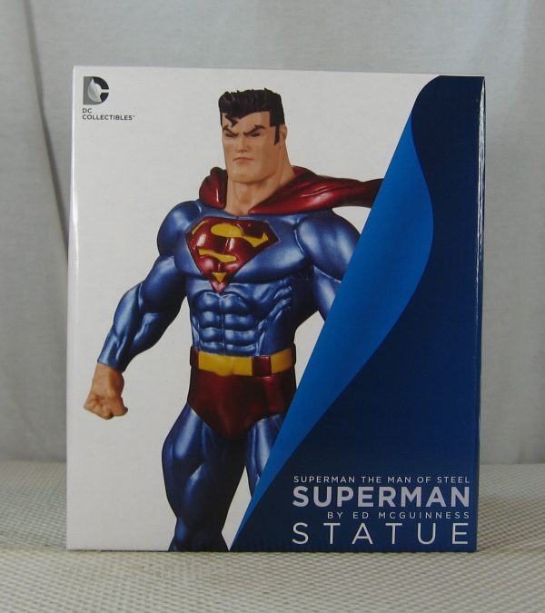 Superman The Man of Steel Statue Ed McGuinness DC Collectibles SEALED - Image 2