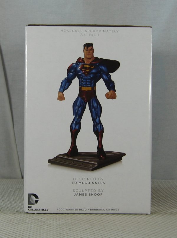 Superman The Man of Steel Statue Ed McGuinness DC Collectibles SEALED - Image 5