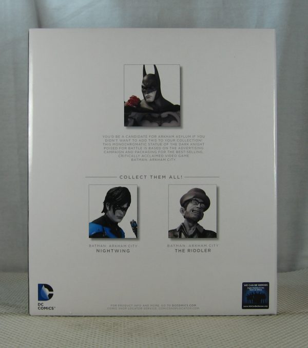 Batman Arkham City Batman Statue DC Collectibles NEW SEALED - Image 4