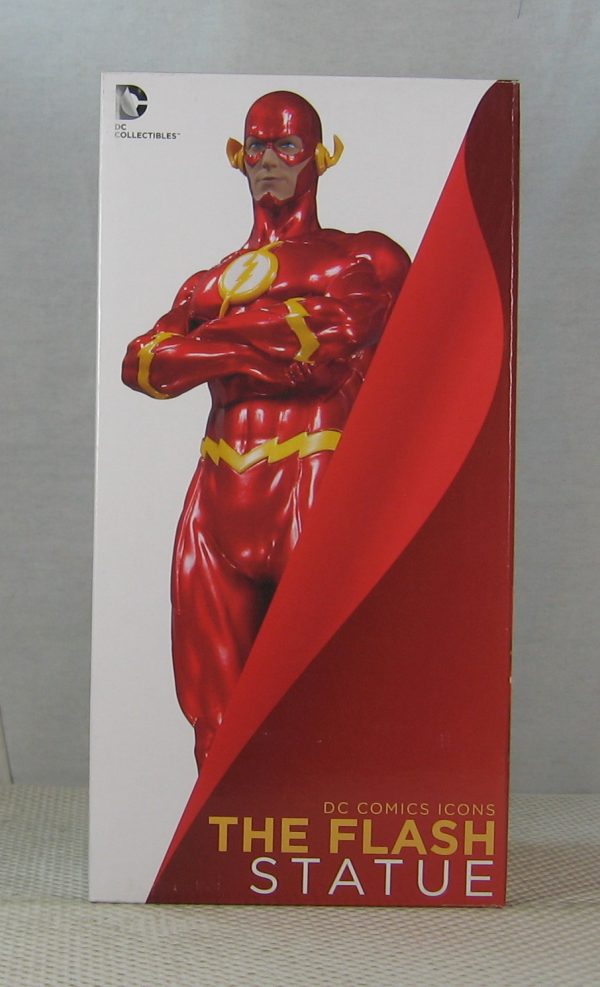 The Flash Statue DC Comics Icons 651/5200 DC Collectibles NEW SEALED - Image 2