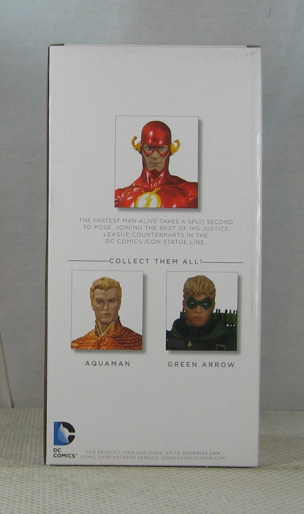 The Flash Statue DC Comics Icons 651/5200 DC Collectibles NEW SEALED - Image 4