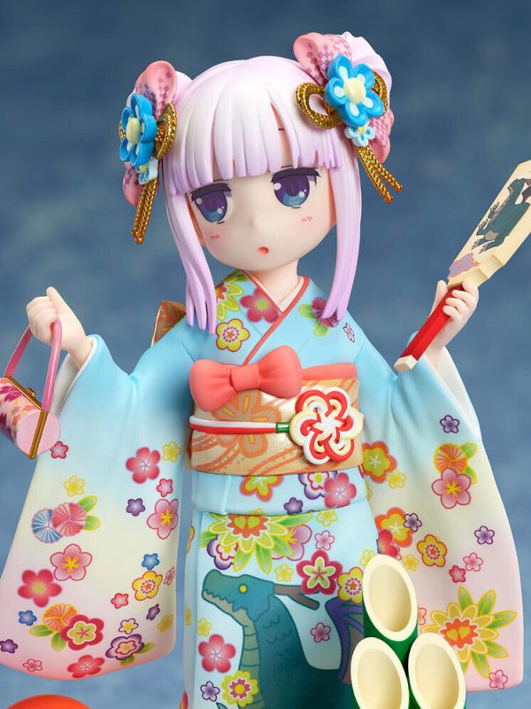 Miss Kobayashi's Dragon Maid Kanna Kamui 1/7 Kimono Figure FuRyu 1st Edition NEW - Image 3