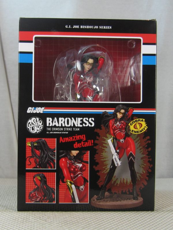 Kotobukiya G.I. Joe Baroness Crimson Strike Team Bishoujo 1/7 Statue NEW SEALED - Image 4