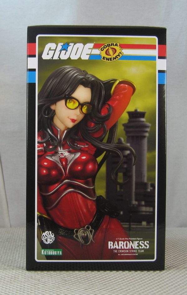 Kotobukiya G.I. Joe Baroness Crimson Strike Team Bishoujo 1/7 Statue NEW SEALED - Image 7