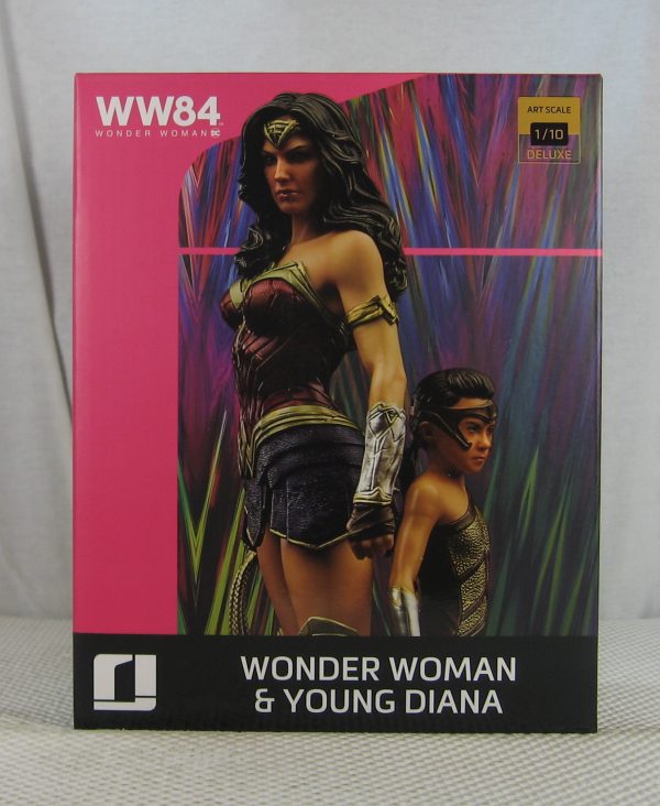 Iron Studios Wonder Woman and Young Diana 1/10 Deluxe Statue WW84 NEW SEALED - Image 5