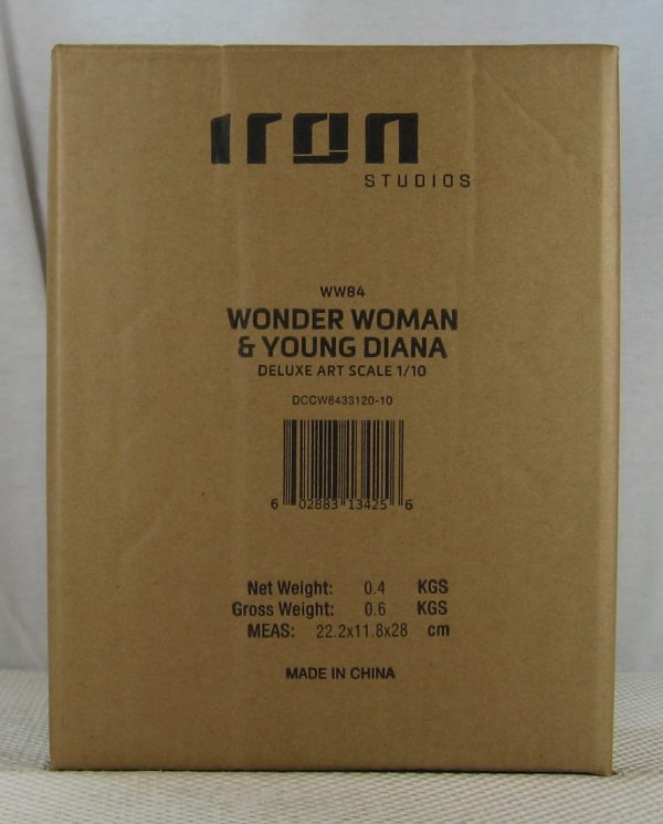 Iron Studios Wonder Woman and Young Diana 1/10 Deluxe Statue WW84 NEW SEALED - Image 11