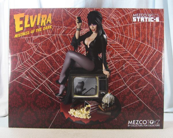 Mezco Static Six Elvira Mistress of the Dark 1/6 Statue NEW SEALED - Image 7