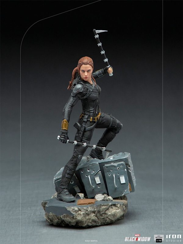 Iron Studios Black Widow Natasha Romanoff 1/10 Statue Marvel Comics NEW SEALED