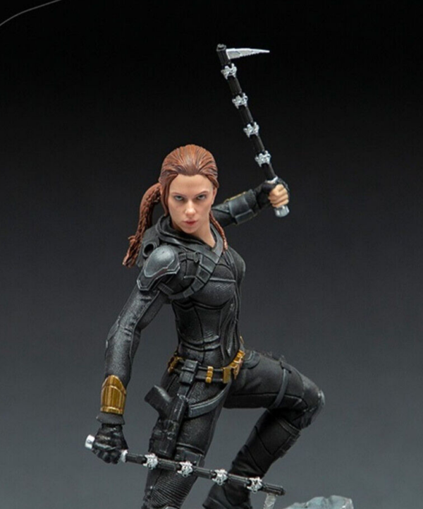 Iron Studios Black Widow Natasha Romanoff 1/10 Statue Marvel Comics NEW SEALED - Image 3