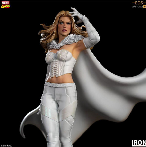 Iron Studios Emma Frost 1/10 Statue Marvel Comics NEW SEALED - Image 3