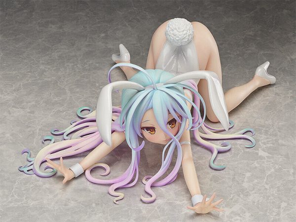 FREEing No Game No Life Shiro 1/4 Bare Leg Bunny Figure NEW SEALED - Image 3