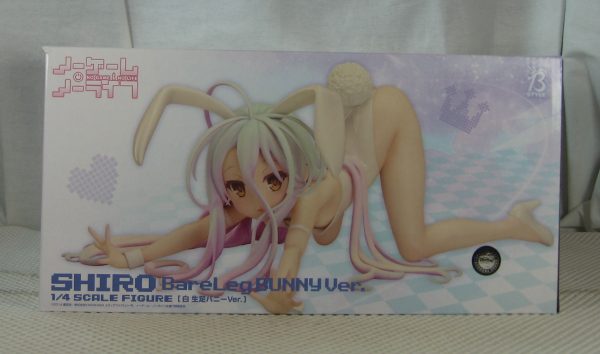 FREEing No Game No Life Shiro 1/4 Bare Leg Bunny Figure NEW SEALED - Image 5